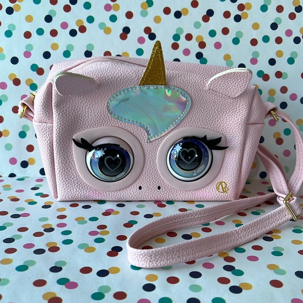 Purse Pet Unicorn!! WORKS! Adorable gift 🫶🫶
